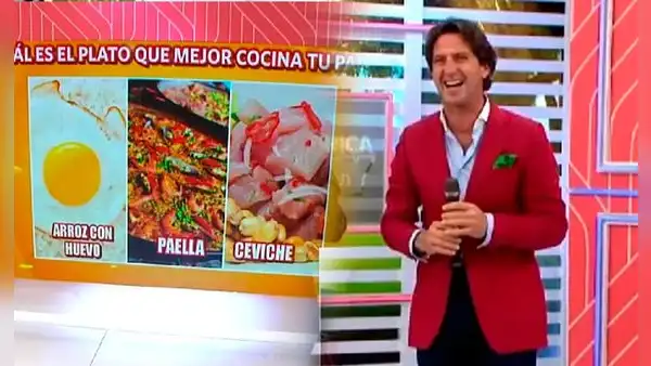 Hijo de Antonio Pavón lo pone en aprietos durante entrevista: “Siempre se le quema la canchita"