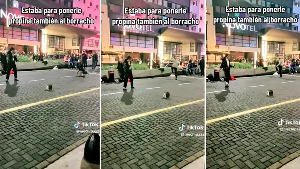 ¡Le hizo competencia! Imitador de Michael Jackson queda asombrado por el curioso baile de adulto mayor