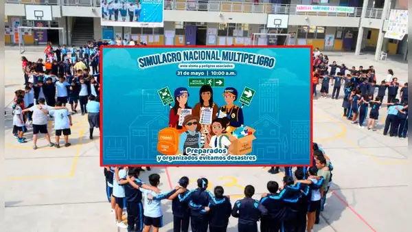 Indeci anuncia simulacro nacional para este 31 de mayo