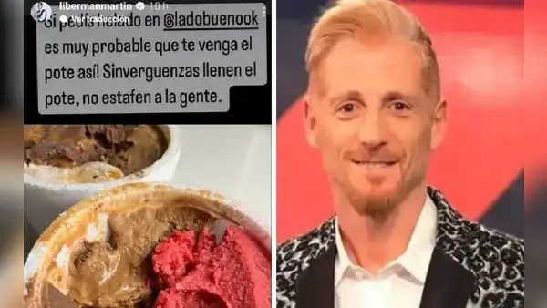 Martín Liberman habló mal de heladería que le negó canje y ellos lo expusieron en redes