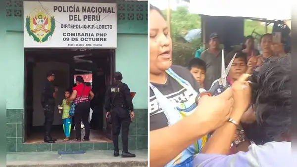 Comerciantes cortan el pelo a mujer que intentó estafar con billetes falsos en Iquitos