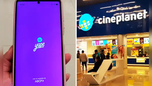 Yape anuncia entradas a S/7,90 a cualquier sala en Cineplanet para sus usuarios