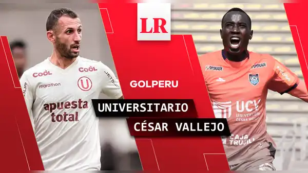 Universitario vs. César Vallejo EN VIVO: hora y canal del partido por la Liga 1 2023