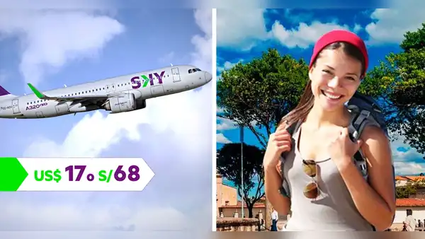 Vuela por el Perú desde S/68 con las nuevas rutas de Sky Airline