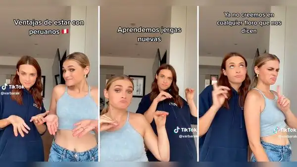 Extranjeras dejan en shock al contar las ventajas de estar con peruanos: "Aprendemos jergas nuevas"