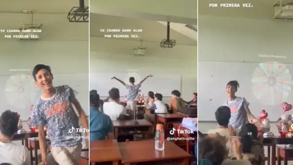“Soporten”: joven protagoniza fabulosa celebración tras ganar premio por primera vez en Pucallpa