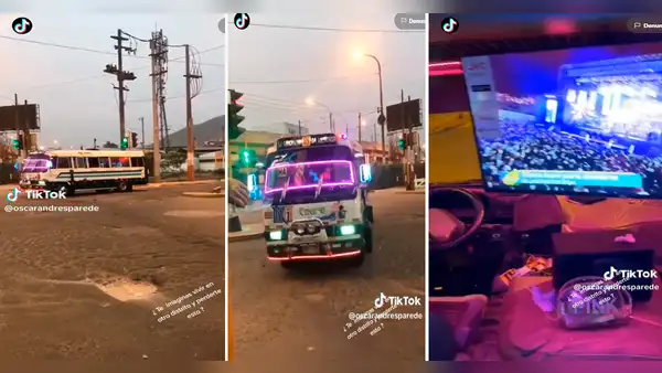 “No sé si pagar pasaje o entrada”: chofer convierte su cúster en el nuevo bus parrandero de SJL