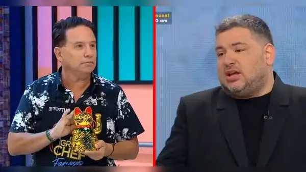 Javier Masías no quiere que Rondón siga en "El gran chef: famosos": "No le voy a dar ese gusto"