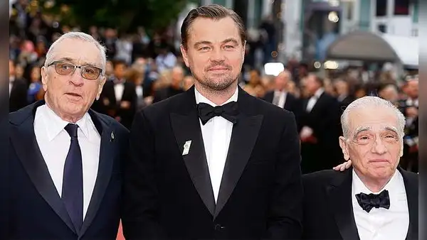 Martín Scorsese, Leonardo DiCaprio y Robert De Niro en el Festival de Cannes