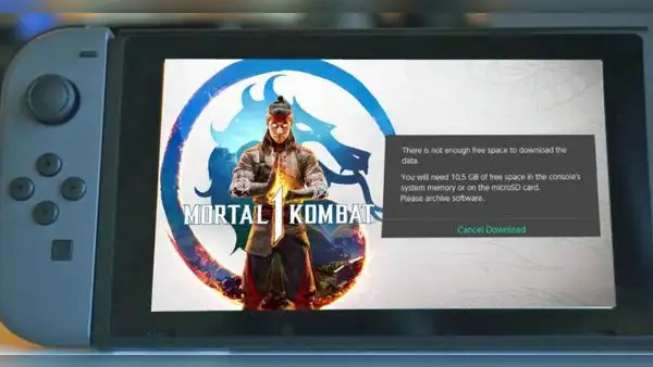 Nintendo Switch no podrá con Mortal Kombat 1: juego es muy pesado para su memoria interna
