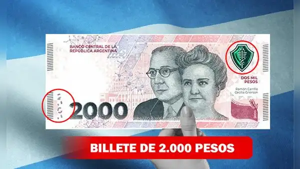 Billetes de 2.000 pesos argentinos: ¿cómo identificarlos y no ser víctima de falsificaciones?