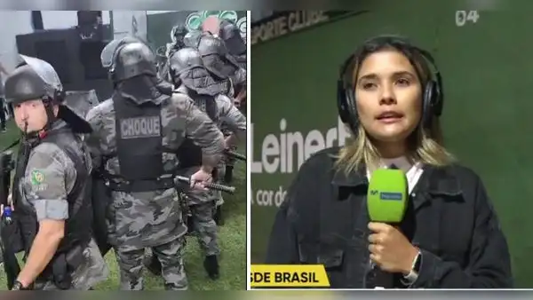 Policía brasileña lanzó bombas lacrimógenas y agredió a jugadores de Universitario