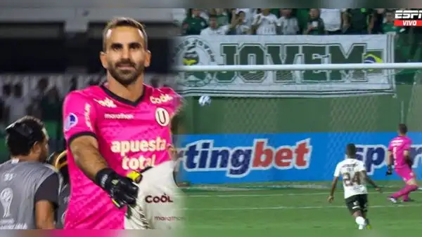 Carvallo fue tendencia tras gol de Goiás e hinchas no le perdonan: "Cómo te van hacer ese gol"
