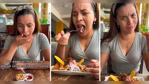Venezolana prueba ceviche por primera vez y tiene singular reacción: "Ya no como más arepas"