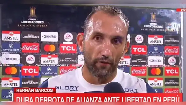 Barcos lamenta la derrota contra Libertad: "Llegaron 2 o 3 veces e hicieron 2 goles"