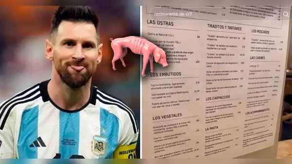 ¡Un ojo de la cara! Tiktoker fue a restaurante de Messi y queda en shock por elevados precios