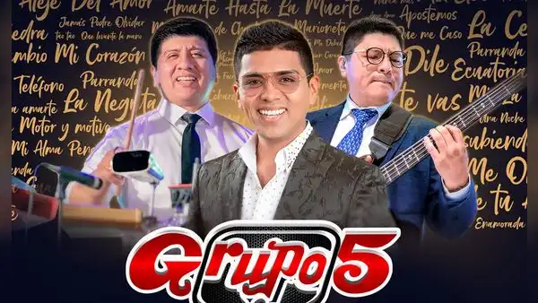 ¡No te pierdas la 'Noche de Oro' con el Grupo 5 en Cusco! Compra tus entradas ahora