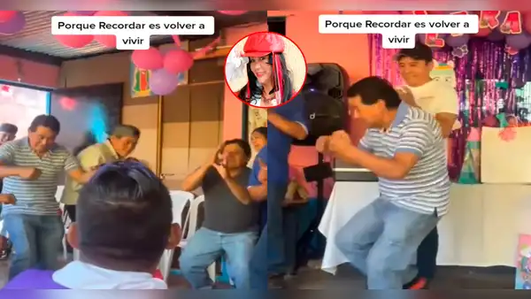 Padres bailan “Feria de Cepillín” de Yola Polastri en fiesta infantil: “Revivieron su infancia”