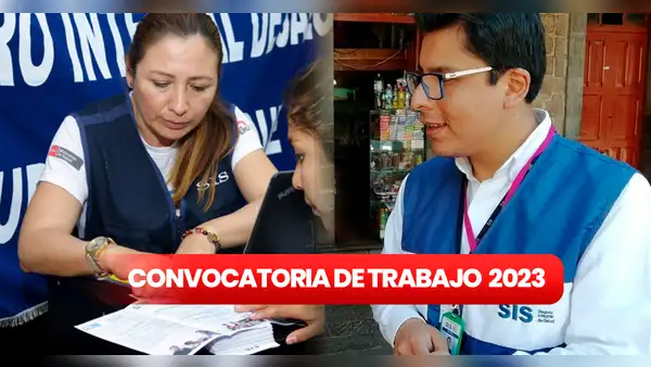 ¿Terminaste tu carrera? SIS requiere personal y ofrece sueldos de hasta S/9.000