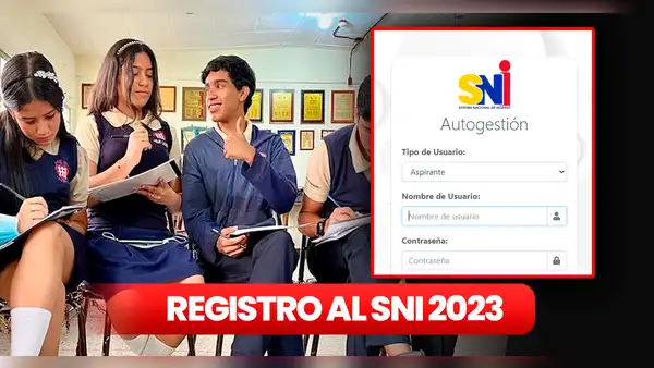 Sistema Nacional de Ingreso 2023: cómo registrarse HOY y optar por un cupo en las universidades