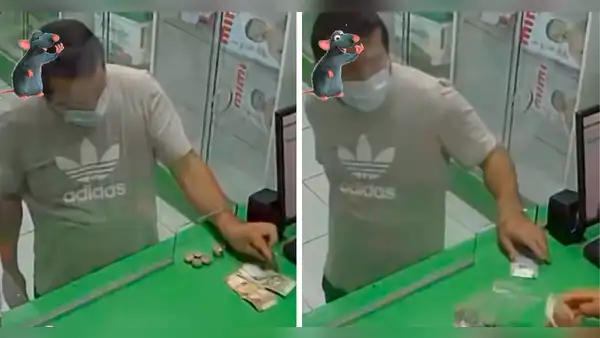 Ladrón se vuelve viral por fracasar en el popular 'cambiazo' y además olvidar S/100 en negocio