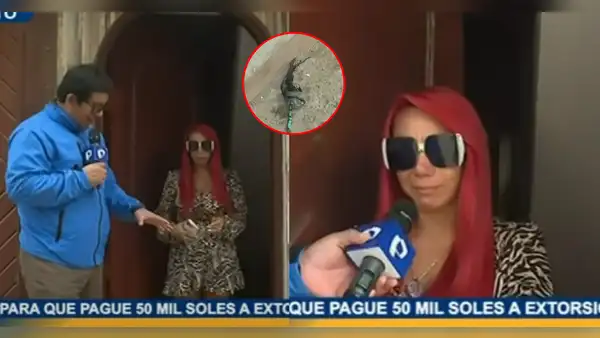 Deysi Araujo: extorsionadores dejan bomba molotov en la puerta de su casa mientras declaraba