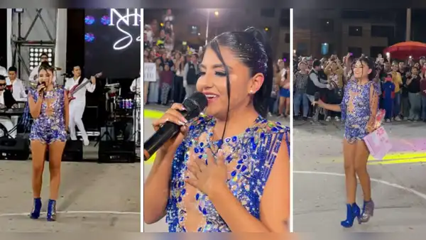 Nickol Sinchi, excantante de Corazón Serrano, debutó como solista en Villa El Salvador: “Hermosa voz”