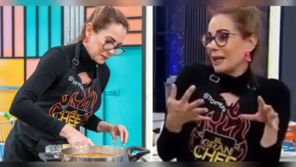 Karina Calmet sufre accidente tras cocinar en "El gran chef famosos": "Me quemé"