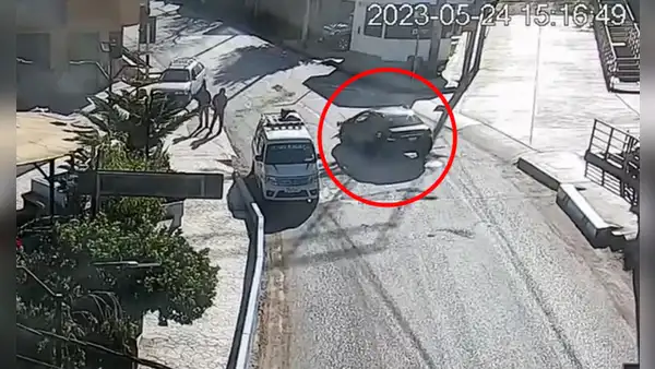 Cámaras de seguridad captan a chofer que atropelló a escolar y se fugó en Apurímac