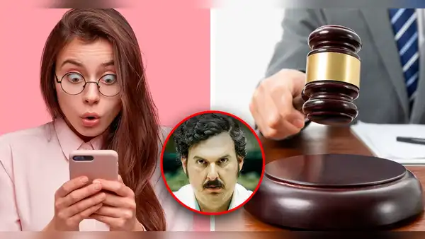 Jueza prohíbe sticker de Pablo Escobar por denuncia de una mujer que se sintió "seriamente amenazada"