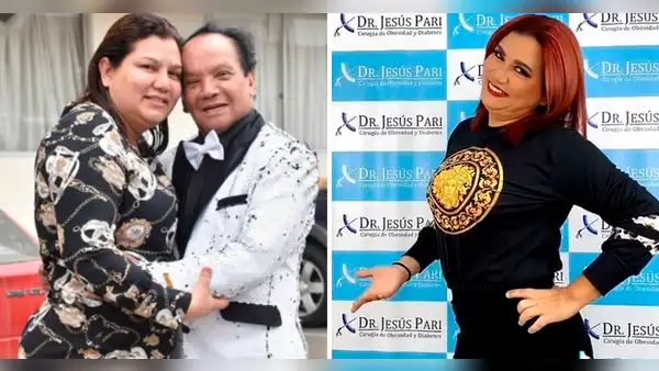 Monserrat, esposa de Melcochita, luce irreconocible con 40 kilos menos tras operación de manga gástrica