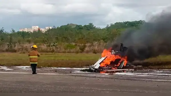 Accidente de avioneta en el aeropuerto de Maturín deja 2 muertos