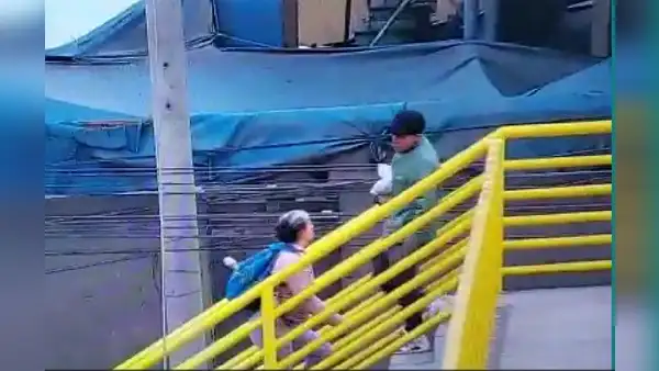 SMP: capturan a ladrón que acuchilló a joven y siguió robando en un puente con la misma arma
