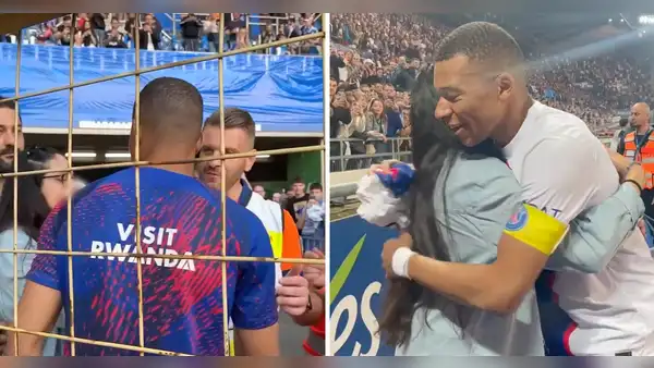 Mbappé le rompió la nariz de casualidad a hincha del PSG y la recompensa con noble gesto