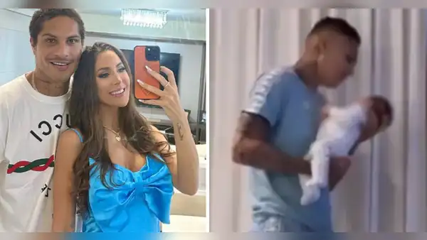 Ana Paula Consorte enternece al compartir video de Paolo Guerrero cargando a su pequeño hijo