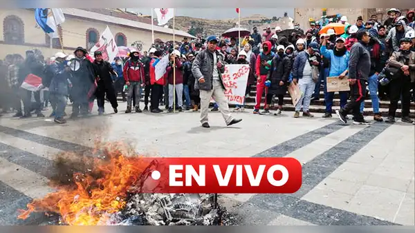 Paro en Puno EN VIVO: reportan más de 10 puntos bloqueados en 5 distritos de la región