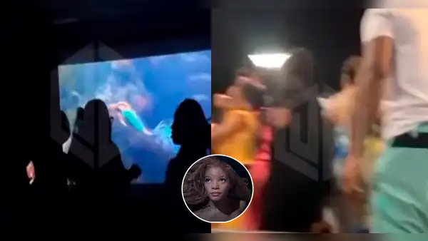 Intentan tener intimidad en cine mientras proyectan "La sirenita" y público enfurece con ellos