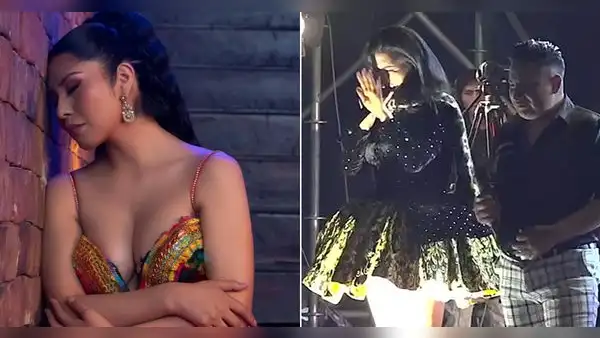 Mujer le echó agua a Yarita Lizeth durante concierto en Moquegua
