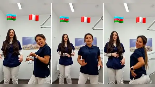 Azerbaiyán vs. Perú: jóvenes hacen singular reto de baile sin imaginar el resultado