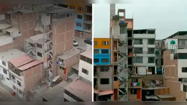 SJM: construyen edificio de 9 pisos en Pamplona Alta y vecinos temen que no resista temblor