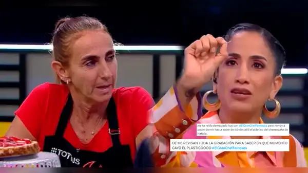 Usuarios reaccionan a incidente de Natalia Málaga luego de que jurado encontrara plástico en su postre