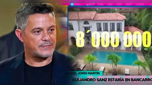 Alejandro Sanz estaría en bancarrota tras ser estafado por su amigo, según Jordi Martin