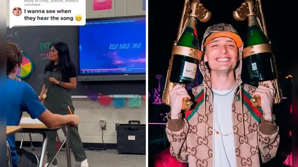 Al ritmo de Peso Pluma: maestra se hace viral por enseñar español con un corrido tumbado