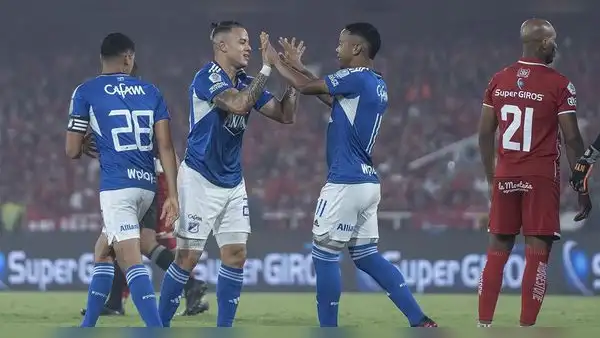 ¡Dio el golpe! Millonarios ganó 1-0 a América de Cali y se mete en la pelea por la Liga BetPlay