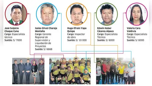 ¡Insólito! Gerente regional de Arequipa trabaja con sus amigos de pichangas