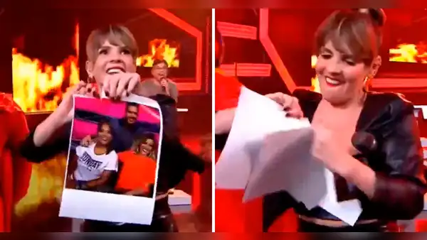 Johanna San Miguel reafirma su opinión sobre Katia Palma y rompe una foto de ambas en "EEG"