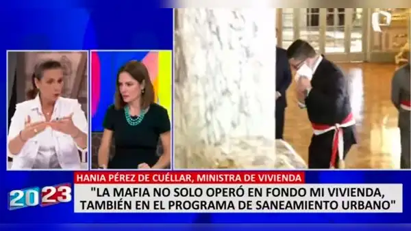 Ministra Pérez de Cuéllar: “La mafia no solo operó en Fondo Mivivienda, alcanzó el Programa de Saneamiento"