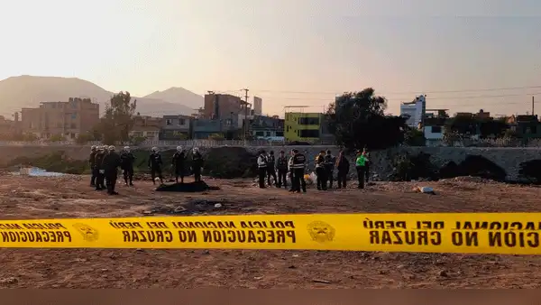 PNP halló restos de cuerpo humano a orillas del río Rímac en El Agustino