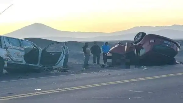Accidente en Arequipa deja al menos 3 fallecidos en la Panamericana Sur