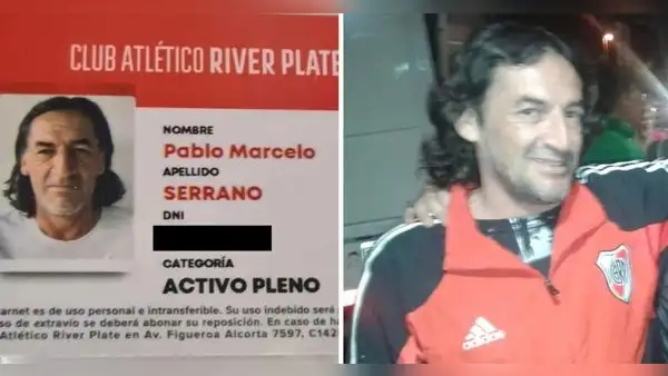 ¿Quién fue Pablo Serrano, hincha de River que murió tras caer de la tribuna del Monumental?